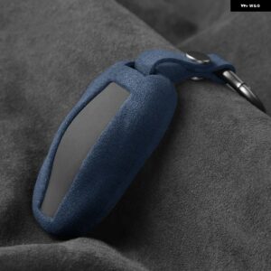 テスラ イタリアスーパースエードキーケースシェル モデル 3 モデル Y モデル S モデル X インテリアカースタイリング 装飾 トリム アクセ - Model-3-Y-S D