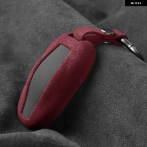 テスラ イタリアスーパースエードキーケースシェル モデル 3 モデル Y モデル S モデル X インテリアカースタイリング 装飾 トリム アクセ - Model-3-Y-S F