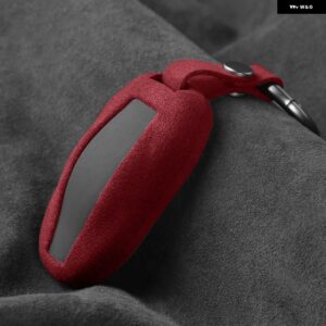 テスラ イタリアスーパースエードキーケースシェル モデル 3 モデル Y モデル S モデル X インテリアカースタイリング 装飾 トリム アクセ - Model-3-Y-S C