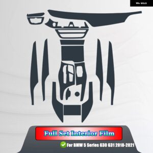 BMW 5シリーズ G30 G31 F10 F11 2011-2021 中央制御空調ギアフィルムミドルコラム TPU HD フィルム カスタムパーツ アクセサリー 交換用部