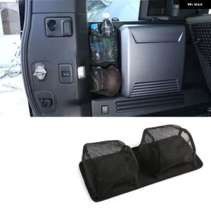 ランドローバー ディフェンダー 110 130 2020-2024 オックス フォード 布黒トランクサイド ボックス ネットポケットカーインテリアアクセサ - Style A 1 PCS