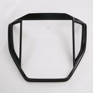 スバル CROSSTREK インプレッサ 2023 2024 カーアクセサリーカーボンスタイル ナビゲーションボックス カーナビゲーションスイッ - carbon　fiber　style