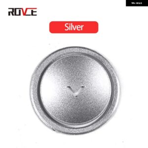 ランドローバー 副パイロットのシートロッカースイッチ ボックスボタン ステッカー レンジローバー スポーツ 2014-2017 アクセサリー カス - Silver