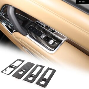 ランドローバー レンジローバー ヴォーグ L460 2023+ ABS カーボンスタイル ステアリングホイール フレーム外装ミラー カバー 自動車アクセ - 11