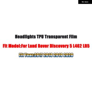 ランドローバー レンジローバー スポーツ ヴォーグ L494 L405 ヴェラール イヴォーク ディスカバリー 5 スポーツカー ヘッドライト TPU HD - For Discovery 5