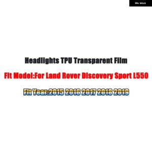 ランドローバー レンジローバー スポーツ ヴォーグ L494 L405 ヴェラール イヴォーク ディスカバリー 5 スポーツカー ヘッドライト TPU HD - For Discovery Sport
