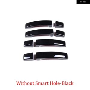 ランドローバー ディスカバリー 4 LR4 レンジローバー スポーツフリーランダー 2 ABS カースタイリング ドアハンドルカバー ステッカー 車外 - style 2 Black