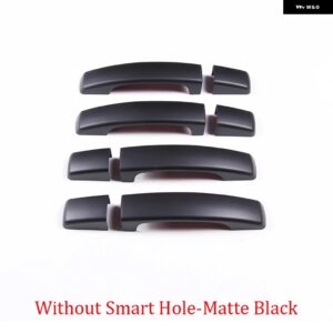 ランドローバー ディスカバリー 4 LR4 レンジローバー スポーツフリーランダー 2 ABS カースタイリング ドアハンドルカバー ステッカー 車外 - style 2 Matte Black