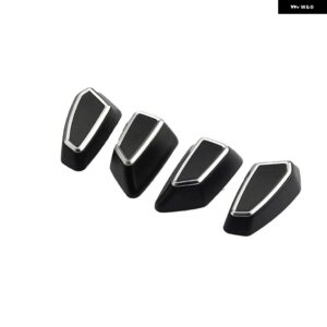 BMW 1/3/4/5シリーズ F10 F20 F30 X3 X4 F25 F26 X5 X6 F15 F16 ABS シート調整ボタンカバー 装飾 ステッカー アクセサリー カスタムパーツ - Style A