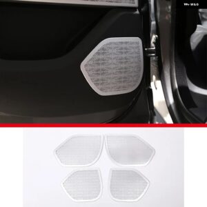ランドローバー レンジローバー V ELAR 2017 2018 合金ドアスピーカーカバー トリム 装飾 ストリップステッカー カーアクセサリー カスタム - Style B