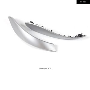BMW 2個 インナードアハンドルアウタープルトリム カバー カーアクセサリー 3 4 3GTシリーズ 2013-2018 F30 316D 318D 320D F31 320I 325D - E1 2PCS