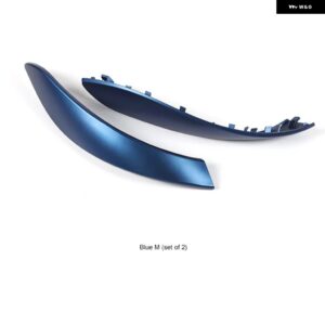 BMW 2個 インナードアハンドルアウタープルトリム カバー カーアクセサリー 3 4 3GTシリーズ 2013-2018 F30 316D 318D 320D F31 320I 325D - F1 2PCS