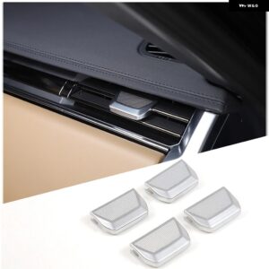 ランドローバー レンジローバー スポーツヴォーグ L460 2023-24 フロント空調ベント調整 装飾 カバー カーアクセサリー カスタムパーツ ア - 4pcs