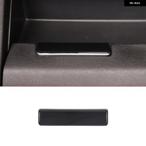 ランドローバー ディスカバリー 4 LR4 2010-2016 ABS 黒木目ダッシュボード ボックス スイッチカバー ステッカー カーアクセサリー カスタ - black