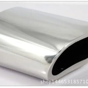BMW 高性能エキゾーストパイプ 520LI523LI|535LI|528LI|325LI|X1|X3 ステンレス テールパイプ付き カスタムパーツ アクセサリー 交換用部品 - Silver