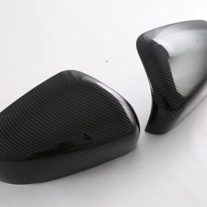 スバル CROSSTREK インプレッサ 2023 2024 カーアクセサリー ABS ドアサイドミラー カバー トリム リアビューキャップオー - Carbon　fiber　style