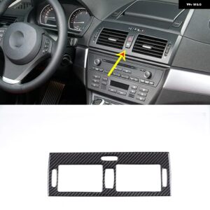 BMW ソフトカーボン車内装部品ステアリングホイール エアアウトレット 装飾 ステッカー カーアクセサリー X3 E83 2003-2010 カスタムパーツ - 19