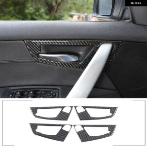 BMW ソフトカーボン車内装部品ステアリングホイール エアアウトレット 装飾 ステッカー カーアクセサリー X3 E83 2003-2010 カスタムパーツ - 8