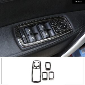 BMW ソフトカーボン車内装部品ステアリングホイール エアアウトレット 装飾 ステッカー カーアクセサリー X3 E83 2003-2010 カスタムパーツ - 1