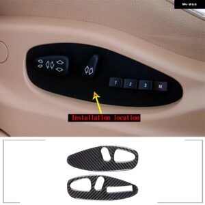 BMW ソフトカーボン車内装部品ステアリングホイール エアアウトレット 装飾 ステッカー カーアクセサリー X3 E83 2003-2010 カスタムパーツ - 18
