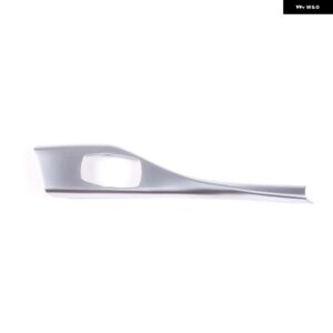 BMW 1 2シリーズ F20 F21 F22 2012-2019 ABS カーセンターコンソール マルチメディアボタンパネルカバー ステッカー カーアクセサリー LHD - Silver