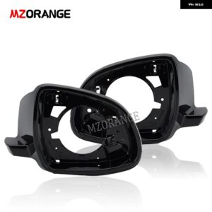 BMW 自動サイドウイングミラー カバー X3 F25 X5 F15 X4 X6 F26 X6 F16 2014 2015 2016-2018 ハウジングトリム フレーム交換ホルダー カス - 1 Pair