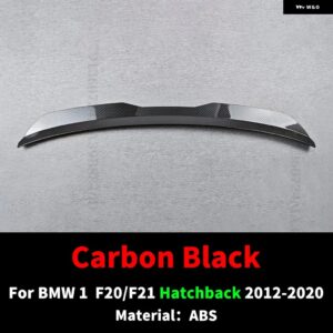 BMW リアルーフスポイラー ウイングテール翼型 1シリーズ F20 F21 ハッチバック 2012-2020 116I 120I 125I 118I M135I チューニングアクセサ - Carbon-Black
