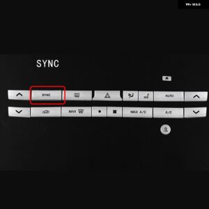 ジャガー XF XFL 16-20 XE XEL 2015-2019 中央制御空調ボタン 装飾 ステッカー アクセサリー カスタムパーツ アクセサ - Style B Silver