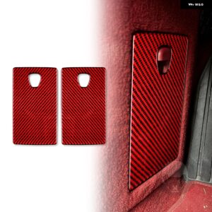 ポルシェ ボクスター ケイマン 718 982 2016-2022 車 OBD インターフェイストリム ステッカー カーボンインテリアカーアクセサリ - red