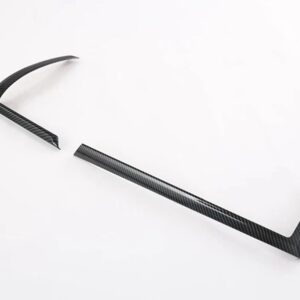 BMW X3 2022 2023 カーアクセサリー ABS クロームセンターコンソール インテリア計器パネルトリム 周り カスタムパーツ アクセサリー 交換 - Carbon Fiber Style