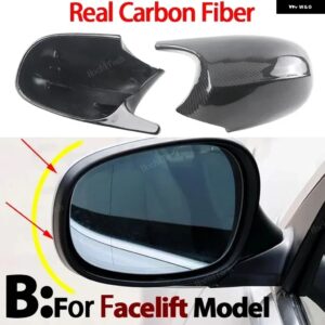 BMW バックミラー 外装サイドミラー キャップ E90 E91 E92 E93 E81 E82 E88 E87 E88 アクセサリー カスタムパーツ アクセサリー 交換用部品 - Facelift Carbon