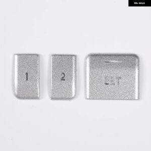 ジャガー XF 2009-2015 ドアシートメモリボタン 装飾 ステッカー スパンコール ステンレス インテリアアクセサリー カスタムパーツ ア - Style A