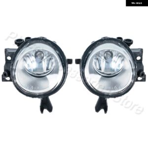 ポルシェ フォグランプ フロントバンパー フォグライト アセンブリ電球 VW トゥアレグ 2003-2010 カイエン 2008 2009 2010 - 1Pair