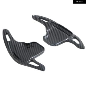 BMW ステアリングホイール シフトパドルシフター 拡張 ABS トリム 1-7シリーズ F10 F18 F30 F35 F34 F22 F32 F07 F48 X1 X2 X4 X5 X6 カス - Carbon Fiber