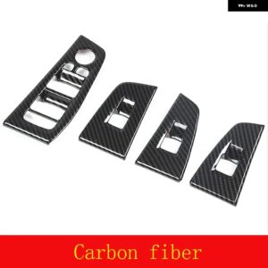 BMW 1シリーズ 2シリーズ F40 F44 2020-2024 ABS カーボンスタイル 自動ガラスリフトフレーム 装飾 カバー インテリアアクセサリー カスタ - Style 1