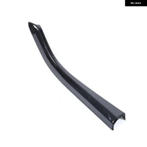 BMW 5シリーズ F10 F11 2011-17 ABS カーボンカーギアシフトサイドストリップトリム 装飾 カバー オートインテリアアクセサリー LHD カスタ - black