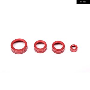 BMW エアコンノブオーディオ音量コントロールボタンサークル 装飾 トリム リングカバー MINI F55 F56 F54 F60 カーアクセサリー カスタムパ - Style 1