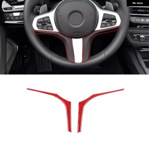BMW 2017-2020 Z4 G29 レッドソフトカーボンカースタイリング ガラスリフトスイッチフレーム 装飾 カバー ステッカー 内装部品 カスタムパ - 7