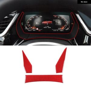 BMW 2017-2020 Z4 G29 レッドソフトカーボンカースタイリング ガラスリフトスイッチフレーム 装飾 カバー ステッカー 内装部品 カスタムパ - 12