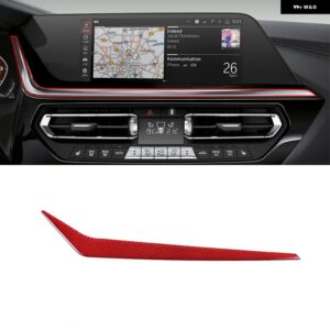BMW 2017-2020 Z4 G29 レッドソフトカーボンカースタイリング ガラスリフトスイッチフレーム 装飾 カバー ステッカー 内装部品 カスタムパ - 13