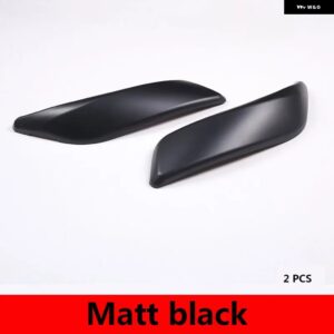 BMW 2012-18 1 2シリーズ F20 F21 F22 F23 ABS カーボン車インナードアアームレスト ハンドルカバー ステッカー インテリアアクセサリー カ - 2piece set