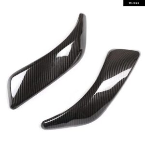 BMW 2/4個 カーボンスタイル トリム パーツ車インナードアハンドルカバー 1シリーズ F20 F21 F22 2012-2018 2シリーズ F22 F23 2014-19 カ - 2pcs