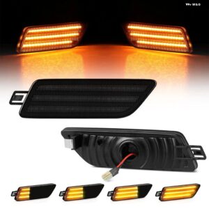 ポルシェ 2個 ダイナミック LED サイドマーカー ライト ウィンカーシーケンシャルウインカー ランプ マカン 95B S ターボ GTS 14-