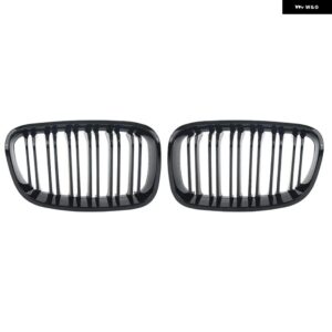 BMW RICOY グロスブラック 2011 - 2014 F20 F21 118I 120I 140I 2 ハッチバック スポーツ キドニー グリル グリル カスタムパーツ アクセサ - Gloss Black