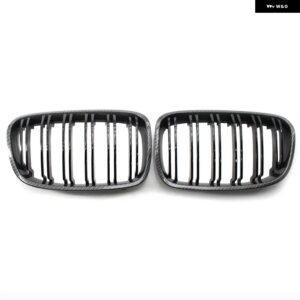BMW RICOY グロスブラック 2011 - 2014 F20 F21 118I 120I 140I 2 ハッチバック スポーツ キドニー グリル グリル カスタムパーツ アクセサ - Carbon Fiber