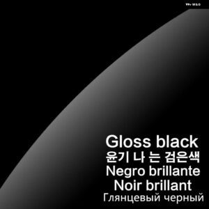 BMW カーボン柄 スポイラー F10 5シリーズ 2010 11 12 13 14 15 16 17 リアダックテールウイング ABS プラスチックタイプ P トランク ACCES - Gloss Black