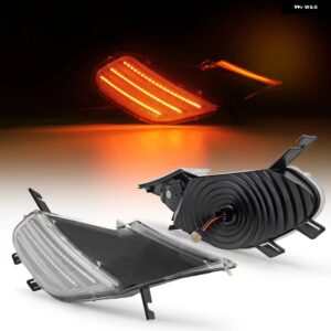 ポルシェ 2個 ダイナミック LED サイドマーカーライト 矢印ウィンカーウインカーインジケータランプ カイエン 955 2003-2006 OEM - Transparent Silver