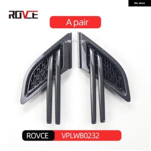 ランドローバー レンジローバースポーツ 2014-16 L494 サイドベントエアフローベントフェンダーアウトレットカーアクセサリー カスタムパー - carbon fiber 2pcs