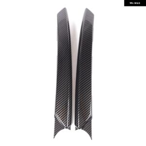 スバル WRX STI 2022 2023 2024 ABS ブラック車フロントセンターグリル モールカバー トリム カーアクセサリー カスタム - Carbon fibre