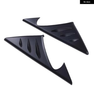 ジャガー ABS カーボン/マット F-TYPE 2013-2023 バックミラー サイドトライアングルスポイラー トリム 装飾ステッカー カーアク - Matte black